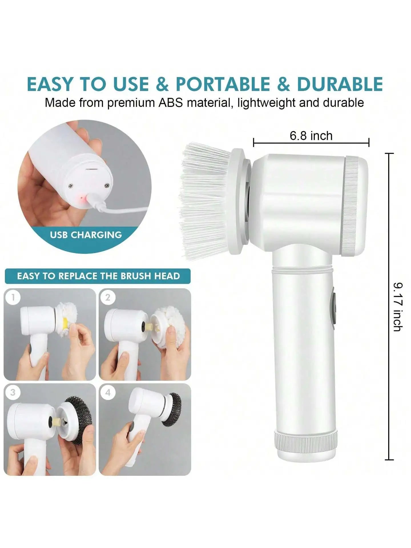 Multifunctional Electric Brush Cleaner.