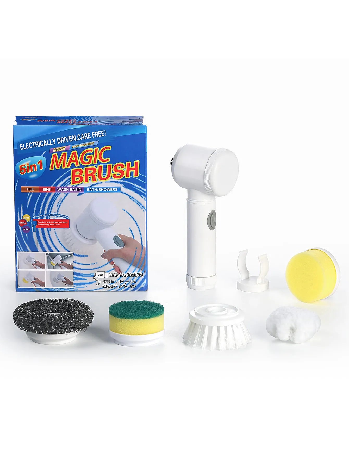 Multifunctional Electric Brush Cleaner.